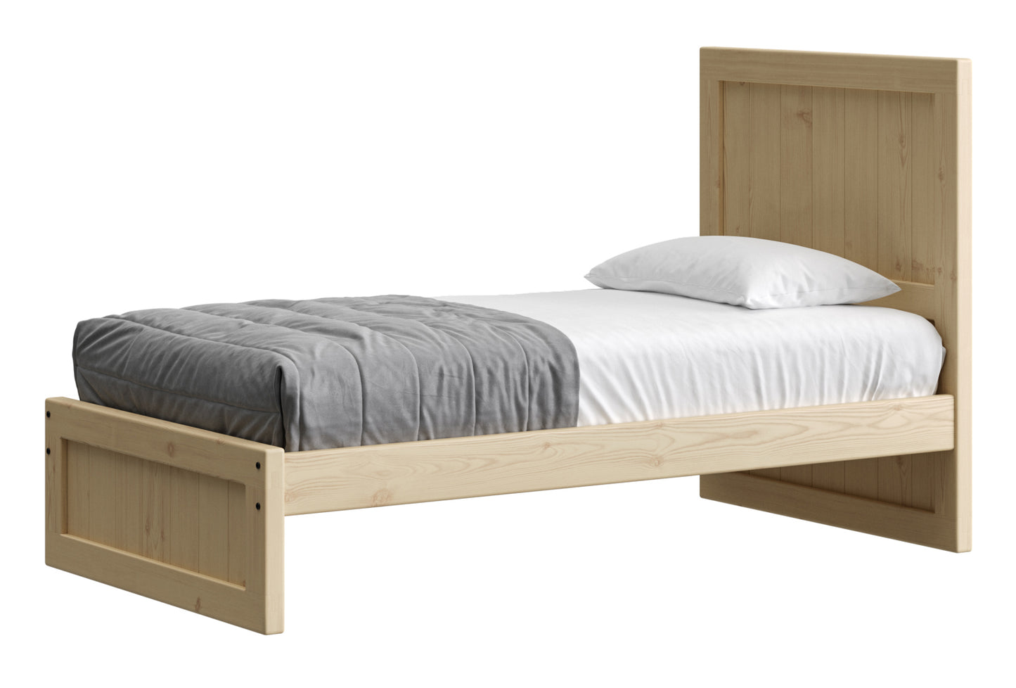 Panel Bed 48" Headboard & 16" Footboard