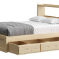 Bookcase Bed With Trundle/ Drawer