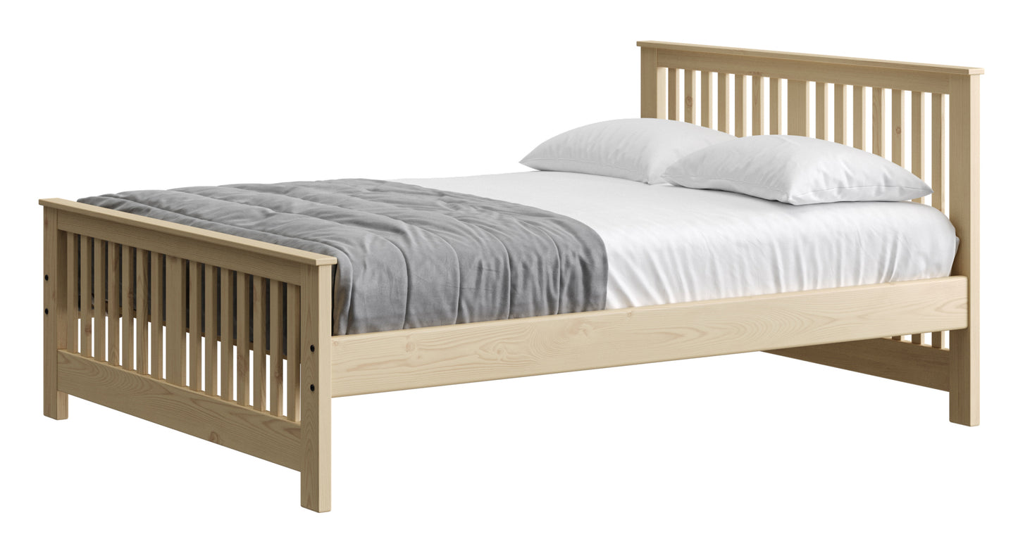 Shaker Bed 36" Headboard & 22"Footboard