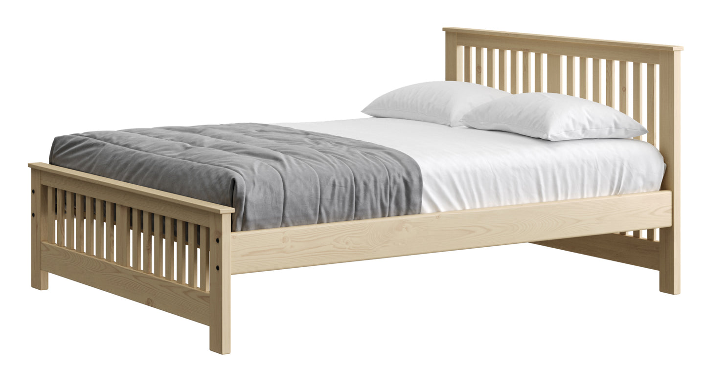 Shaker Bed 36" Headboard & 18"Footboard