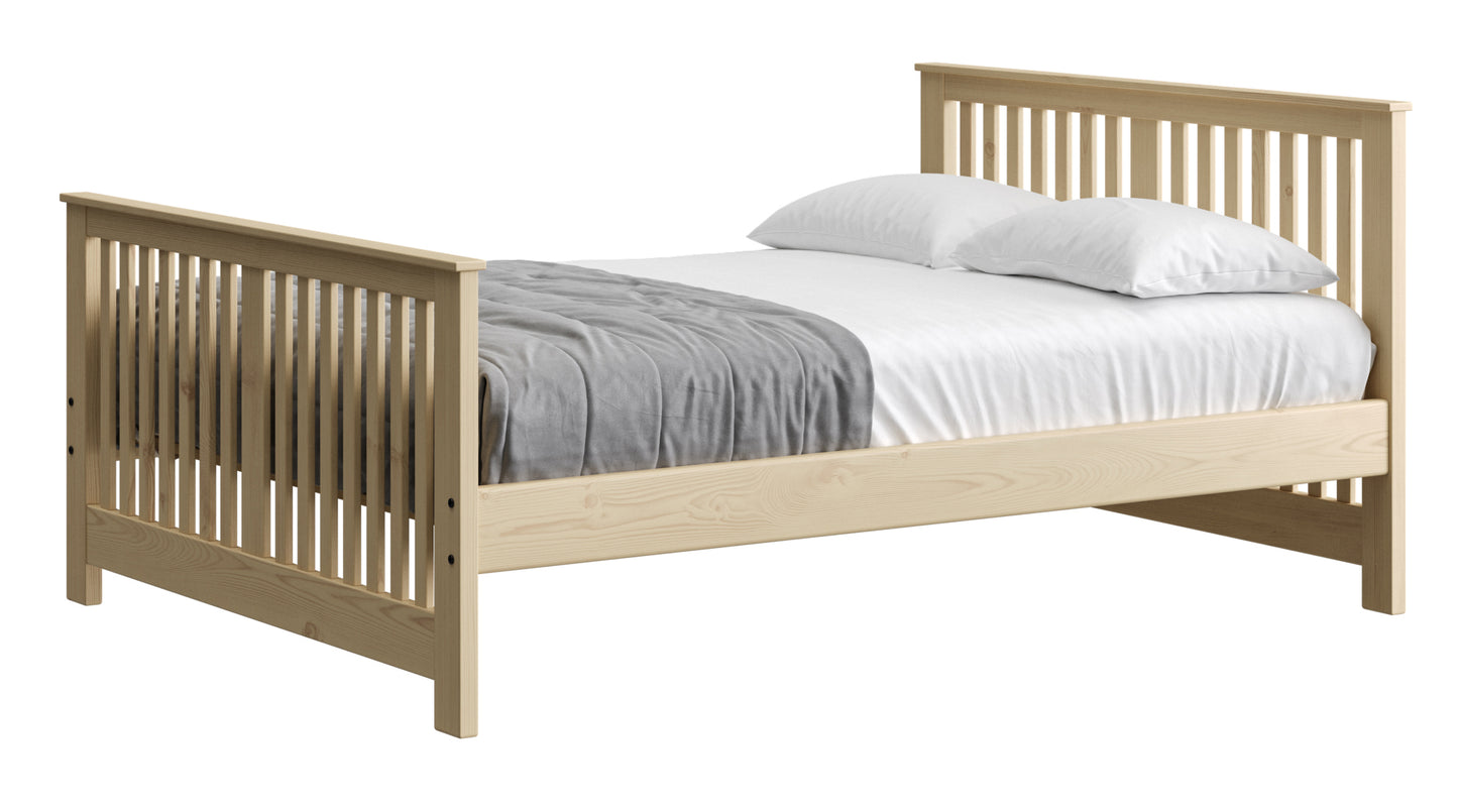 Shaker Bed 36" Headboard & 29"Footboard