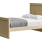 Panel Bed 48"Headboard & 29" Footboard