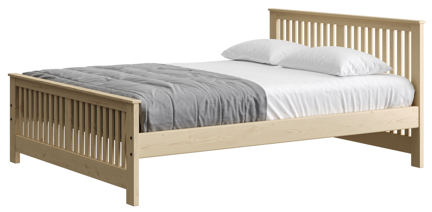 Shaker Bed 36" Headboard & 22"Footboard