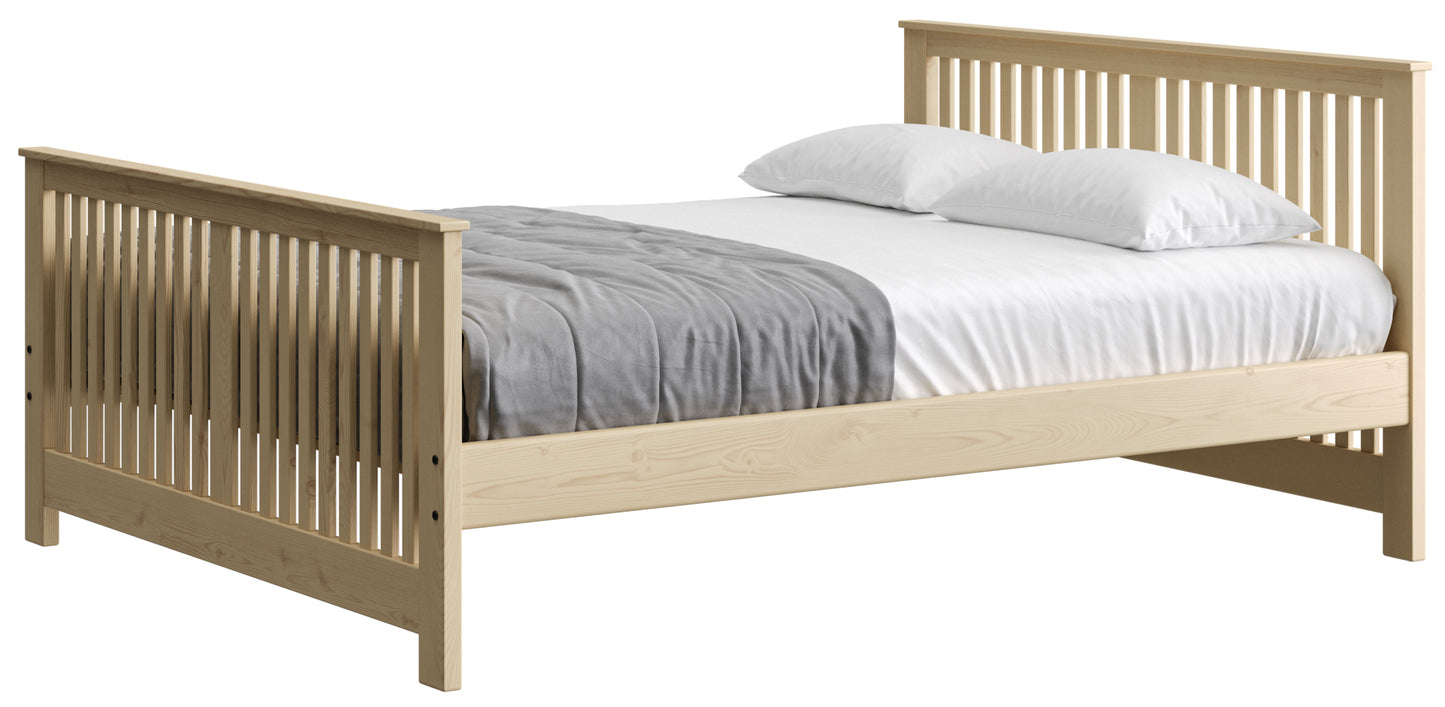 Shaker Bed 36" Headboard & 29"Footboard