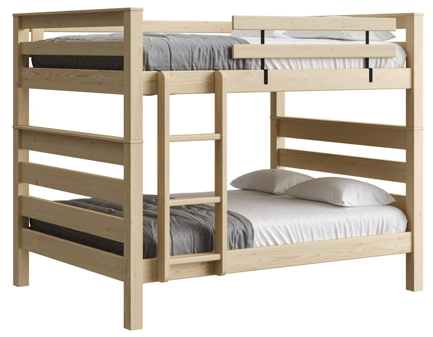 Timberframe Bunk Bed: Queen over Queen