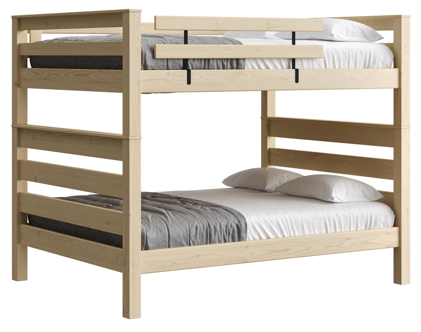 Timberframe Bunk Bed: Queen over Queen