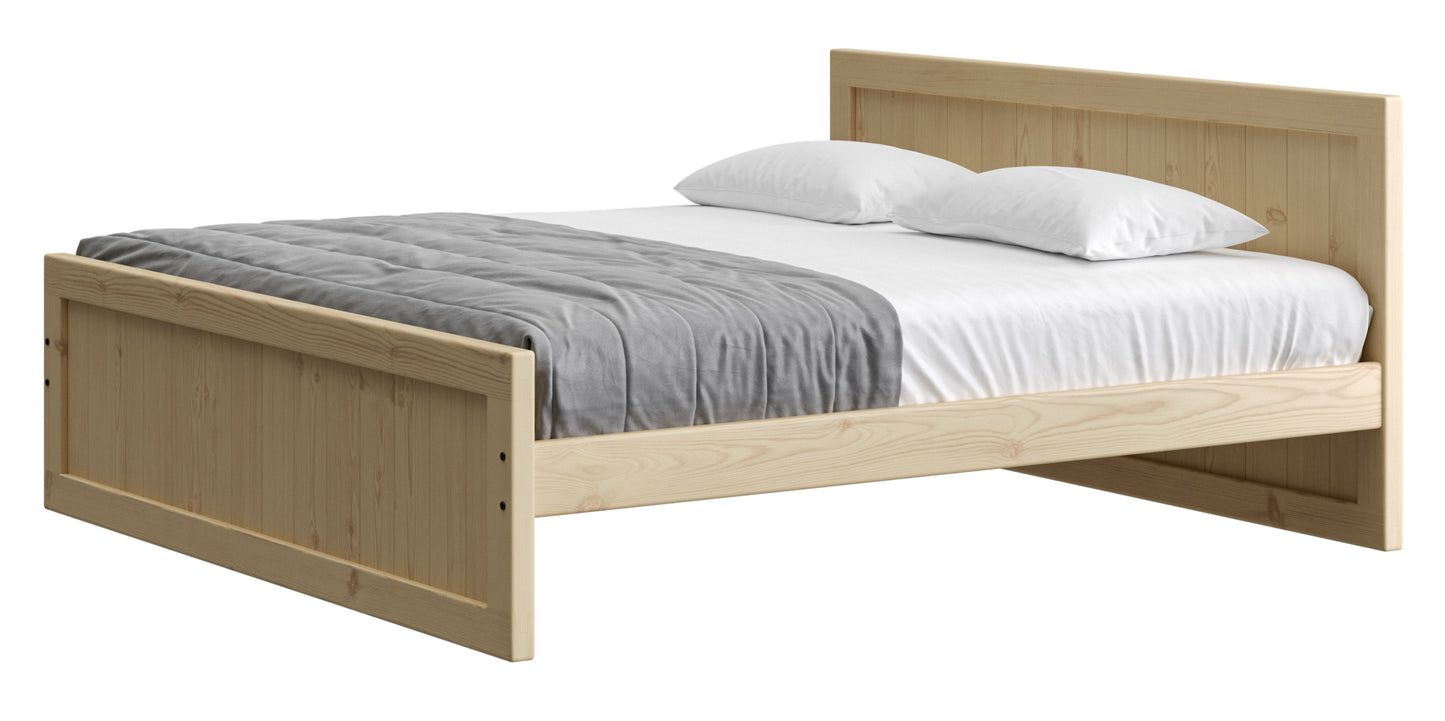 Panel Bed 37" Headboard & 22" Footboard