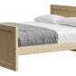 Panel Bed 37"Headboard & 29" Footboard