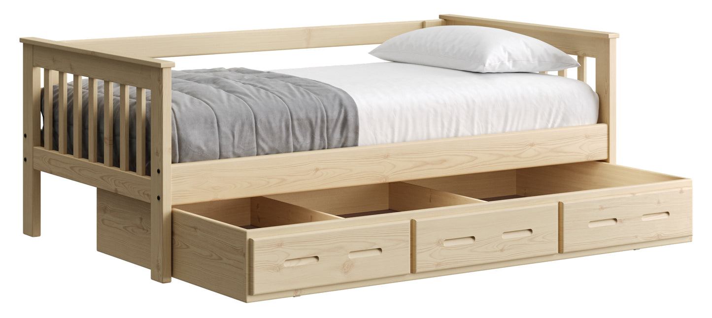 Mission Day Bed Twin W/ Drawers or Trundle