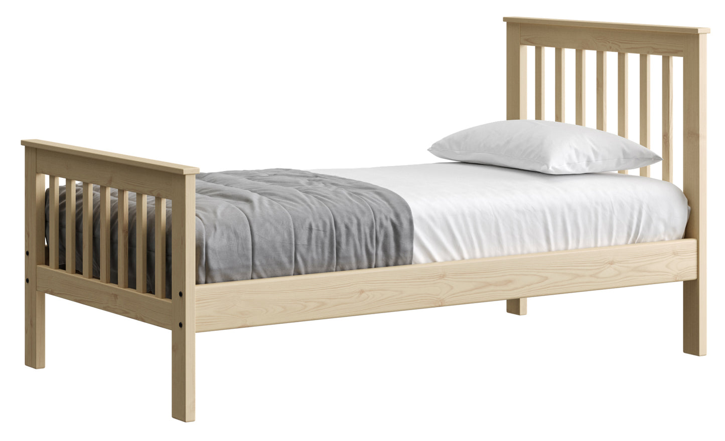 Mission Bed 36" Headboard & 29" Footboard