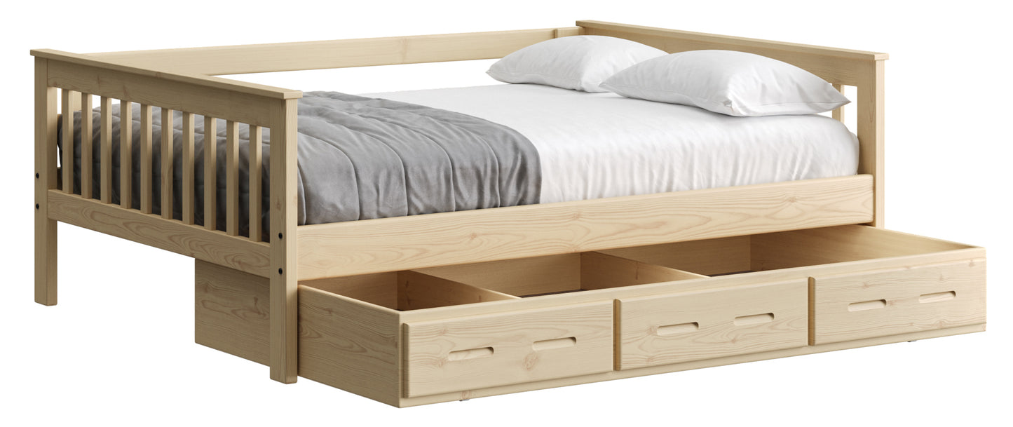 Mission Day Bed Twin W/ Drawers or Trundle