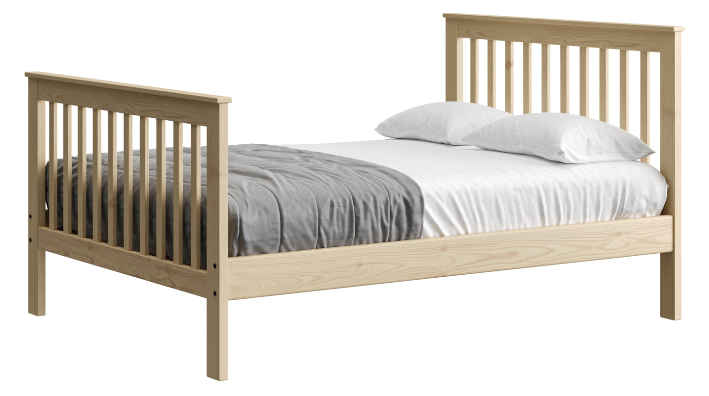 Mission Bed 36" Headboard & 29" Footboard