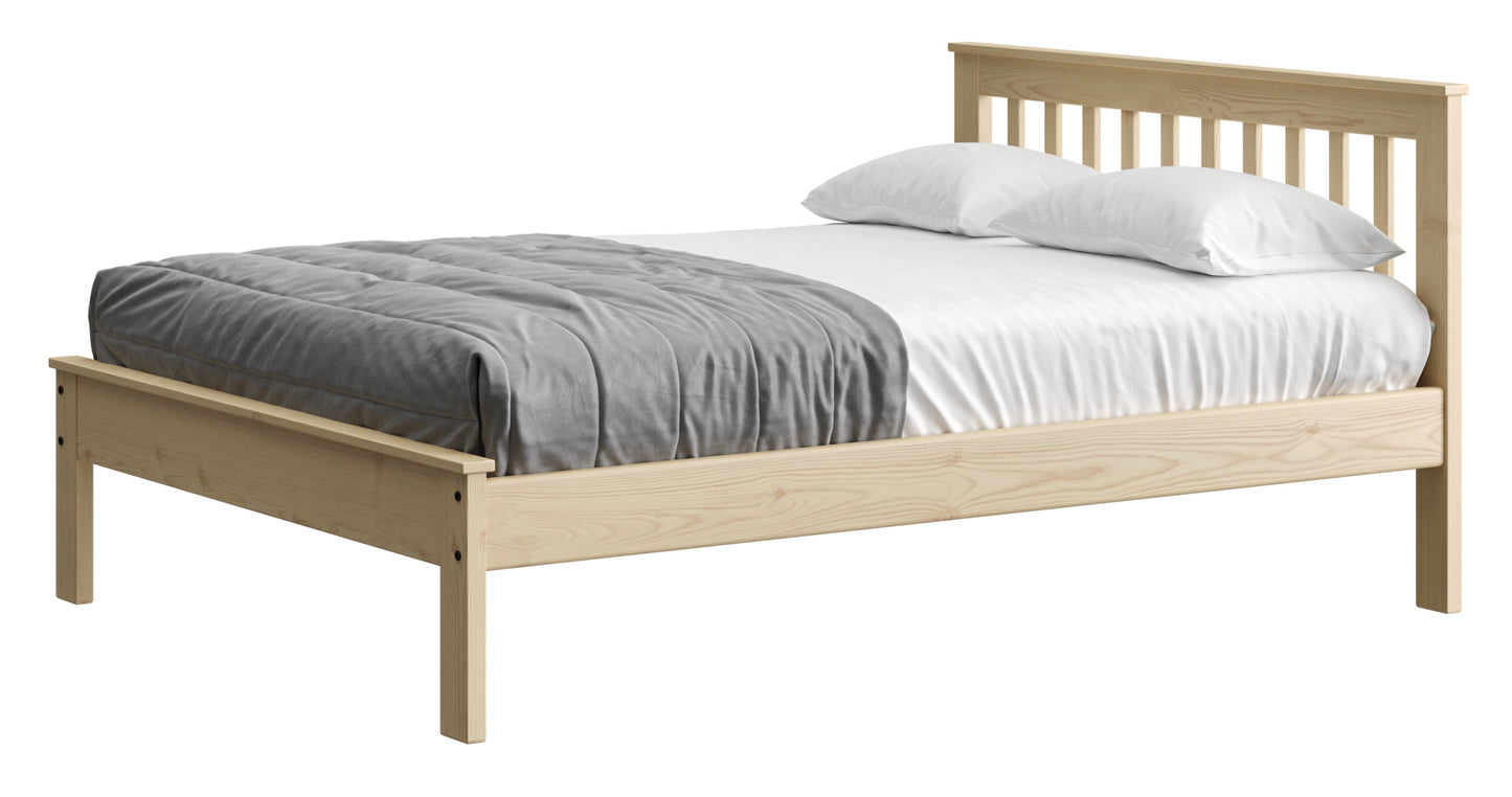 Mission Bed 29" Headboard & 17" Footboard