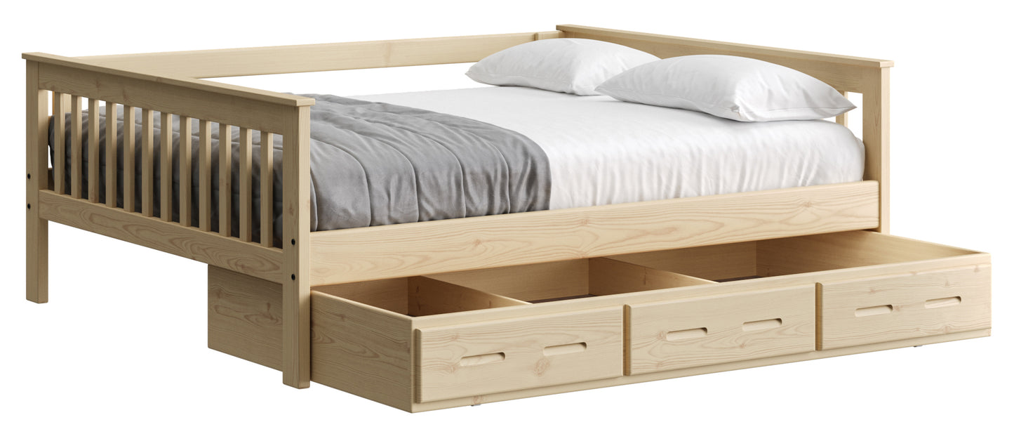 Mission Day Bed Twin W/ Drawers or Trundle