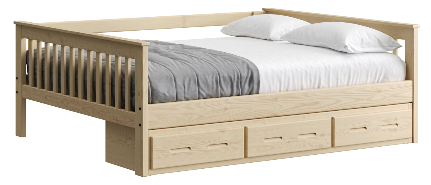 Mission Day Bed Twin W/ Drawers or Trundle