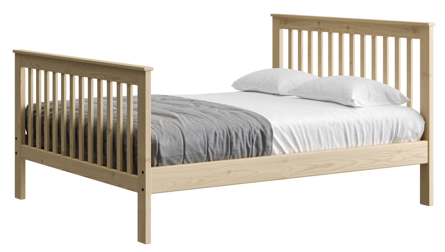 Mission Bed 36" Headboard & 29" Footboard