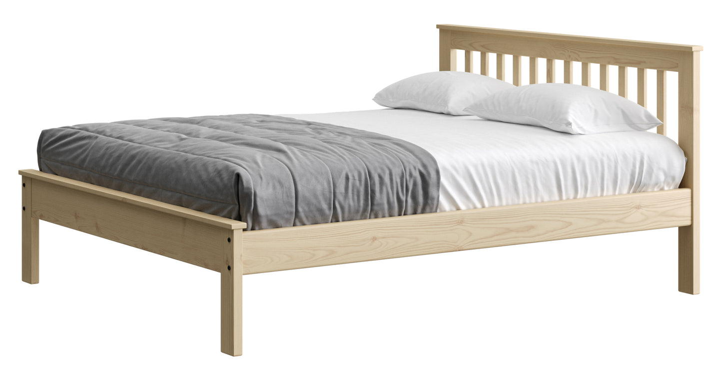 Mission Bed 29" Headboard & 17" Footboard