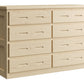 8 Drawer Dresser