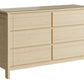 6 Drawer Dresser - WildRoots Collection