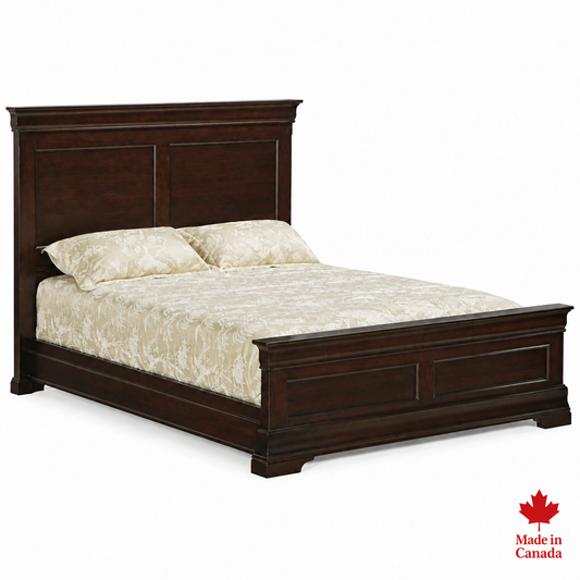 Phillipe Panel Bed with Low Footboard