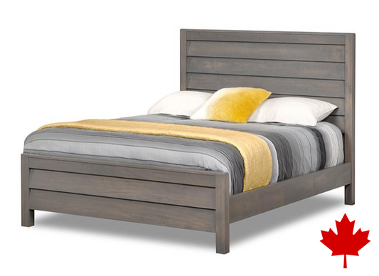 Portland Louvered Bed with Low Footboard