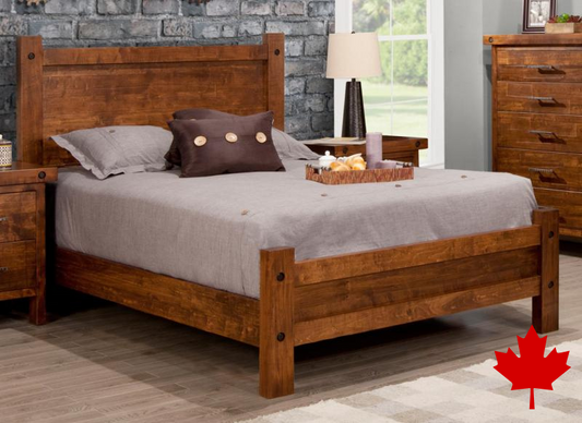 Rafters Bed w/ Low Footboard