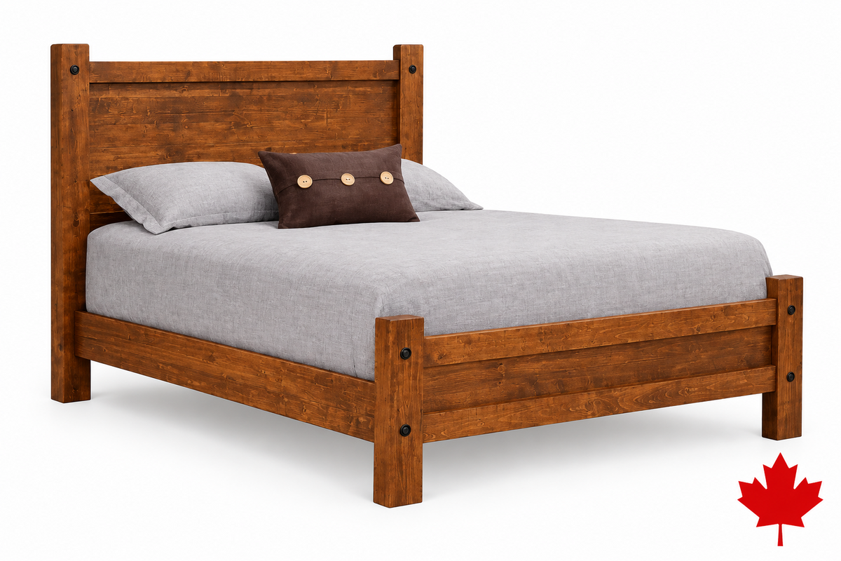 Rafters Bed w/ Low Footboard