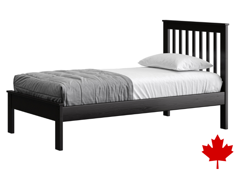 Mission Bed 36" Headboard & 17" Footboard