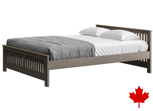 Shaker Bed 29" Headboard & 18"Footboard