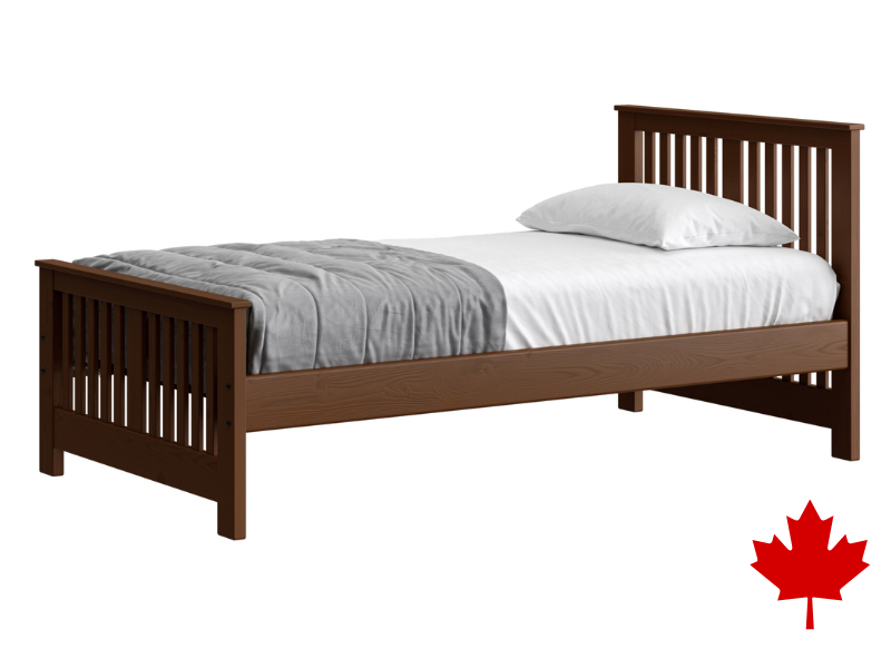 Shaker Bed 36" Headboard & 22"Footboard