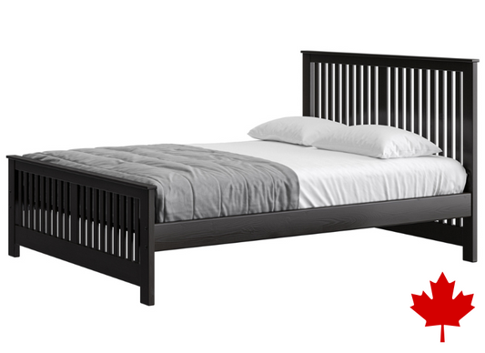 Shaker Bed 44" Headboard & 22"Footboard
