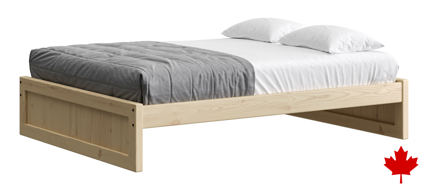 Panel Bed 16" Headboard & 16" Footboard