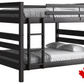Timberframe Bunk Bed: Queen over Queen