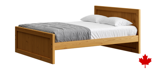 Panel Bed 37" Headboard & 22" Footboard