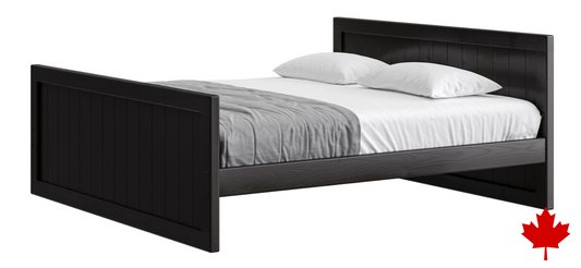 Panel Bed 37"Headboard & 29" Footboard