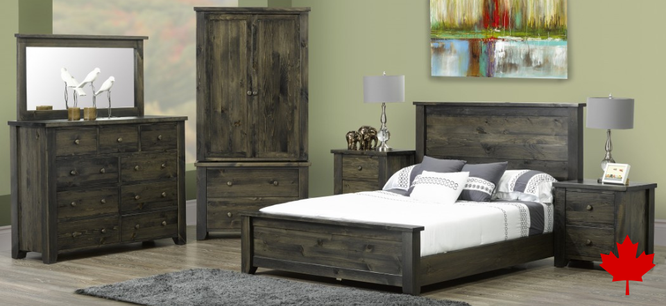 Rough Sawn Beds (Twin - King Sizes)