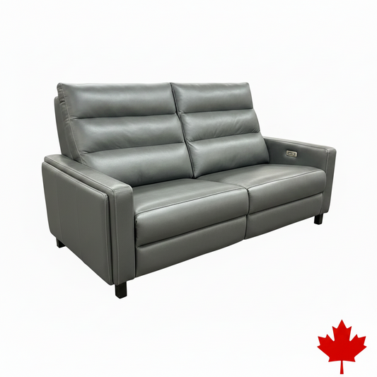 F098-183/193 - Power Recliner w/Power Tilt Headrest Condo Sofa