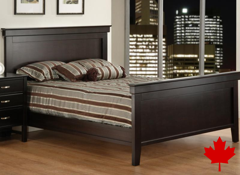 Brooklyn Bed w/ High Footboard