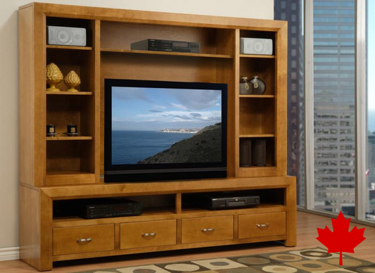 Contempo HDTV Console w/ Hutch