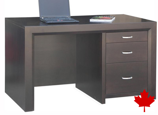Contempo Single Ped Exec. Desk