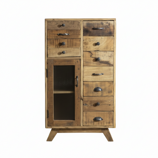 Reclaimed Wooden Chest Of Drawers