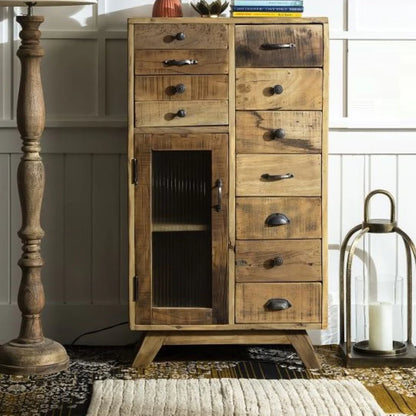 Reclaimed Wooden Chest Of Drawers
