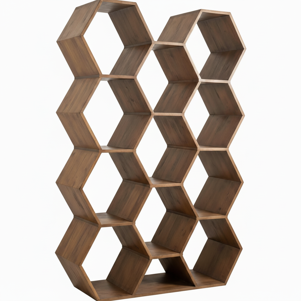 67" Tall Honeycomb Shelf - 23115
