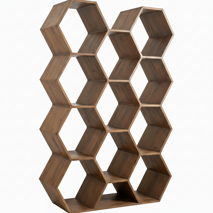 67" Tall Honeycomb Shelf - 23115