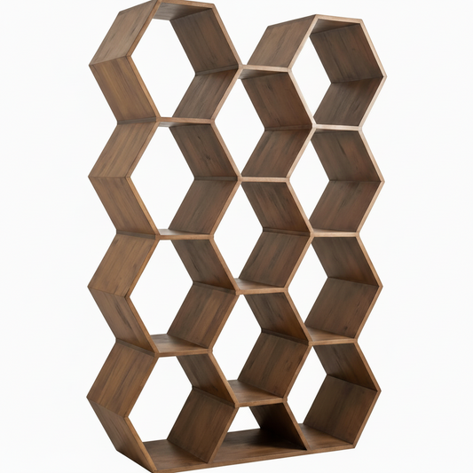 67" Tall Honeycomb Shelf - 23115