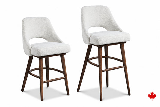 Evora Swivel Bar/Counter Chair