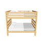 Timberframe Bunk Bed: Queen over Queen