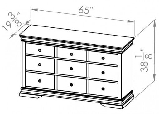 Bayshore 7 Drawer Dresser