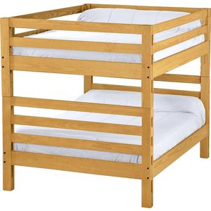 Crate Design Ladder End Bunk Bed - Full over Full