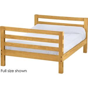 Crate Design Ladder End Lower Bunk Bed - Queen Size